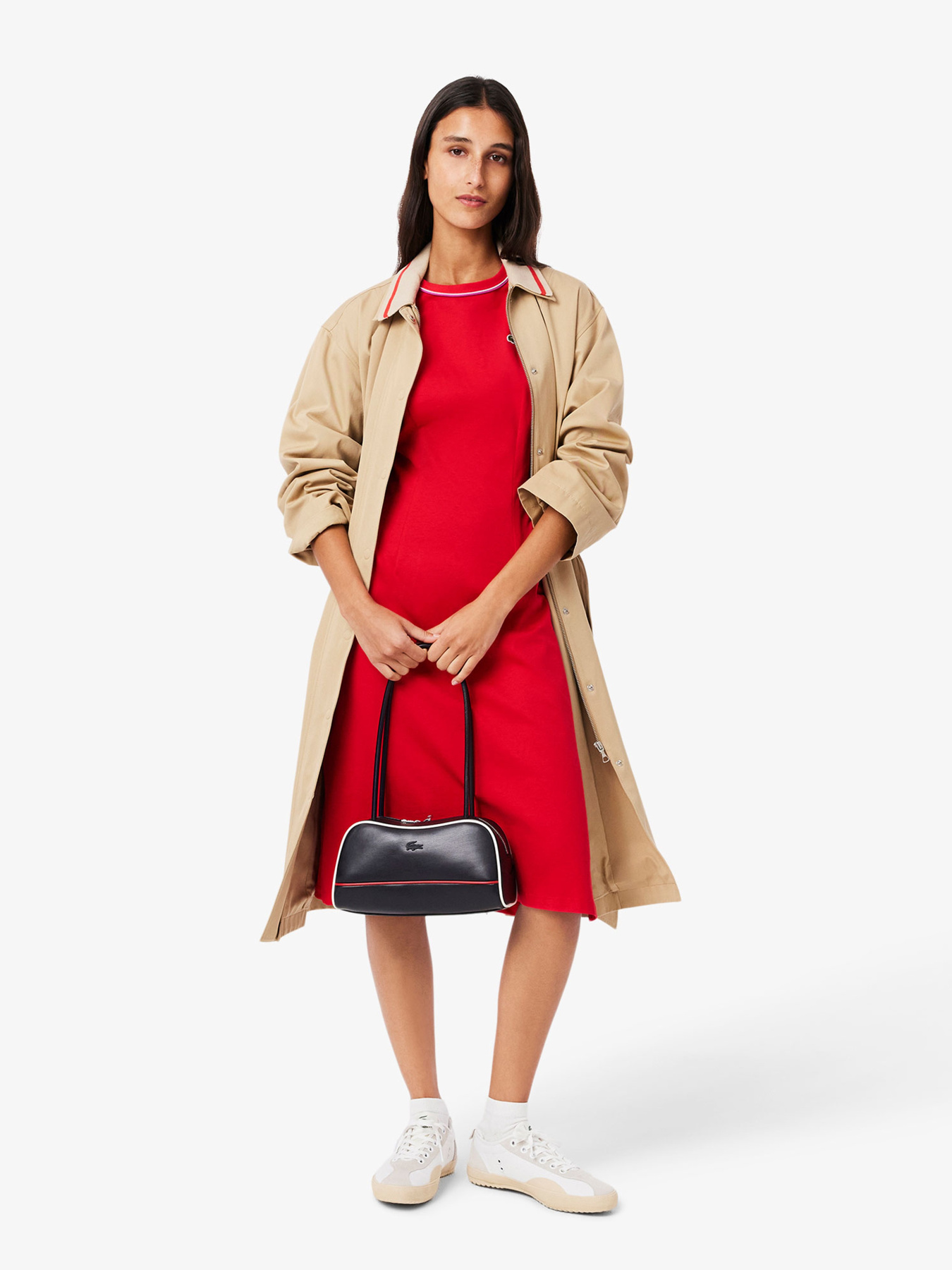 Сукня міді Lacoste модель EF9988CUI Фото