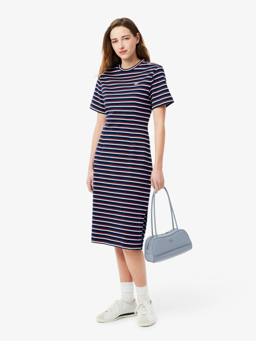 Платье миди Lacoste модель EF9628FZI Фото