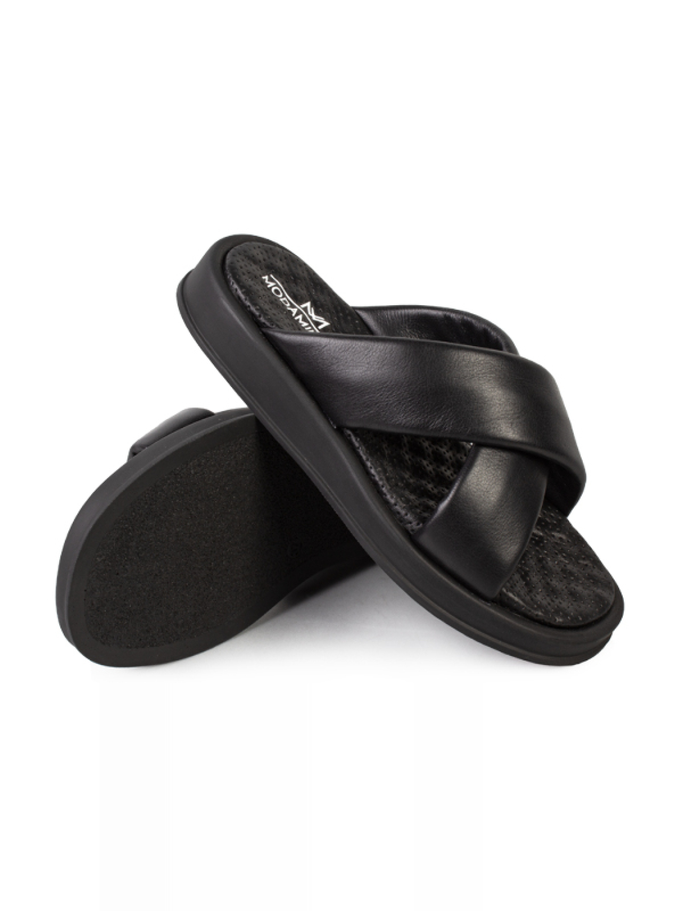Шльопанці ModaMilano модель 8301704_(1) Фото