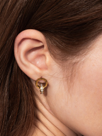 Серьги-подвески Famo модель SER-13372_01 Фото