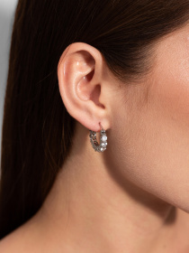 Серьги-кольца Famo модель SER-12962_01 Фото