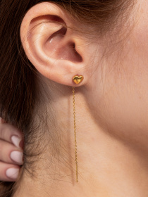 Серьги-подвески Famo модель SER-12394_01 Фото