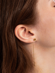 Серьги-подвески Famo модель SER-12394_01 Фото