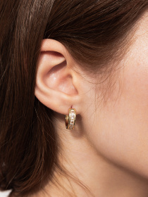 Серьги-кольца Famo модель SER-13332_01 Фото