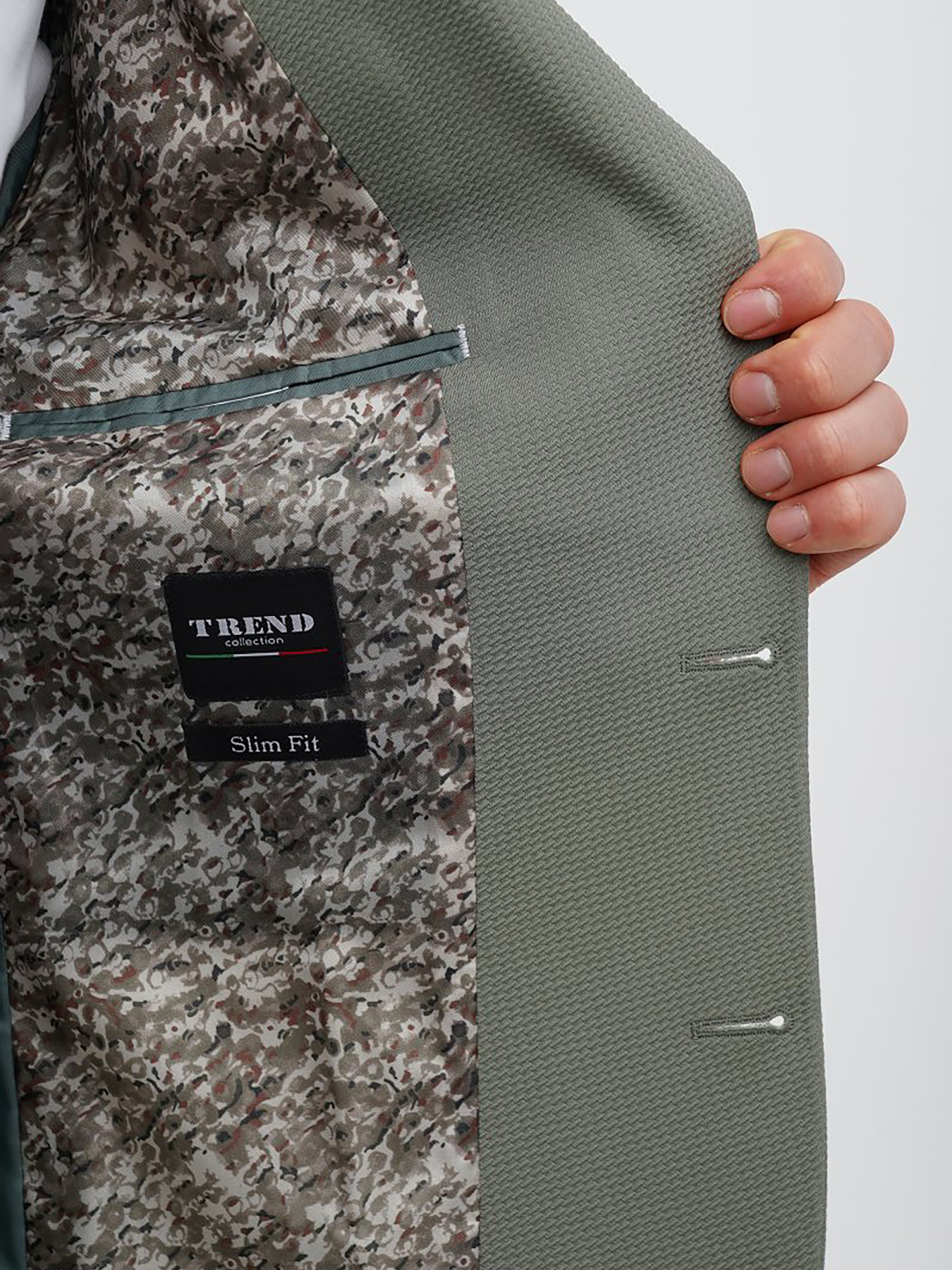 Повседневный костюм Trend Collection модель TC14315OliveKSTMMN Повседневный костюм Trend Collection модель TC14315OliveKSTMMN Фото