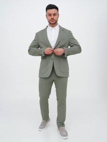 Повседневный костюм Trend Collection модель TC14315OliveKSTMMN Повседневный костюм Trend Collection модель TC14315OliveKSTMMN Фото