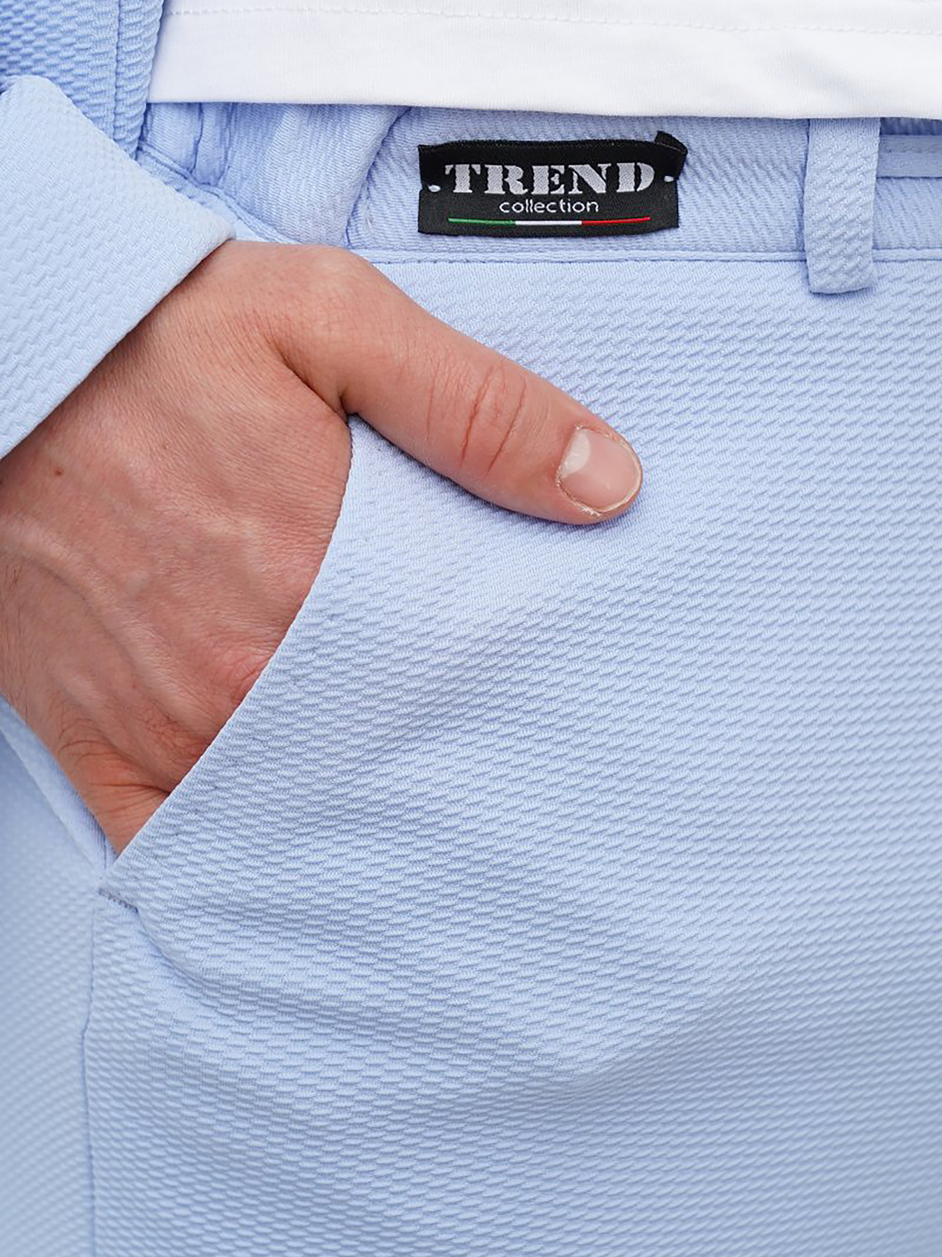 Повсякденний костюм Trend Collection модель TC14310BlueLightKSTMMN Фото