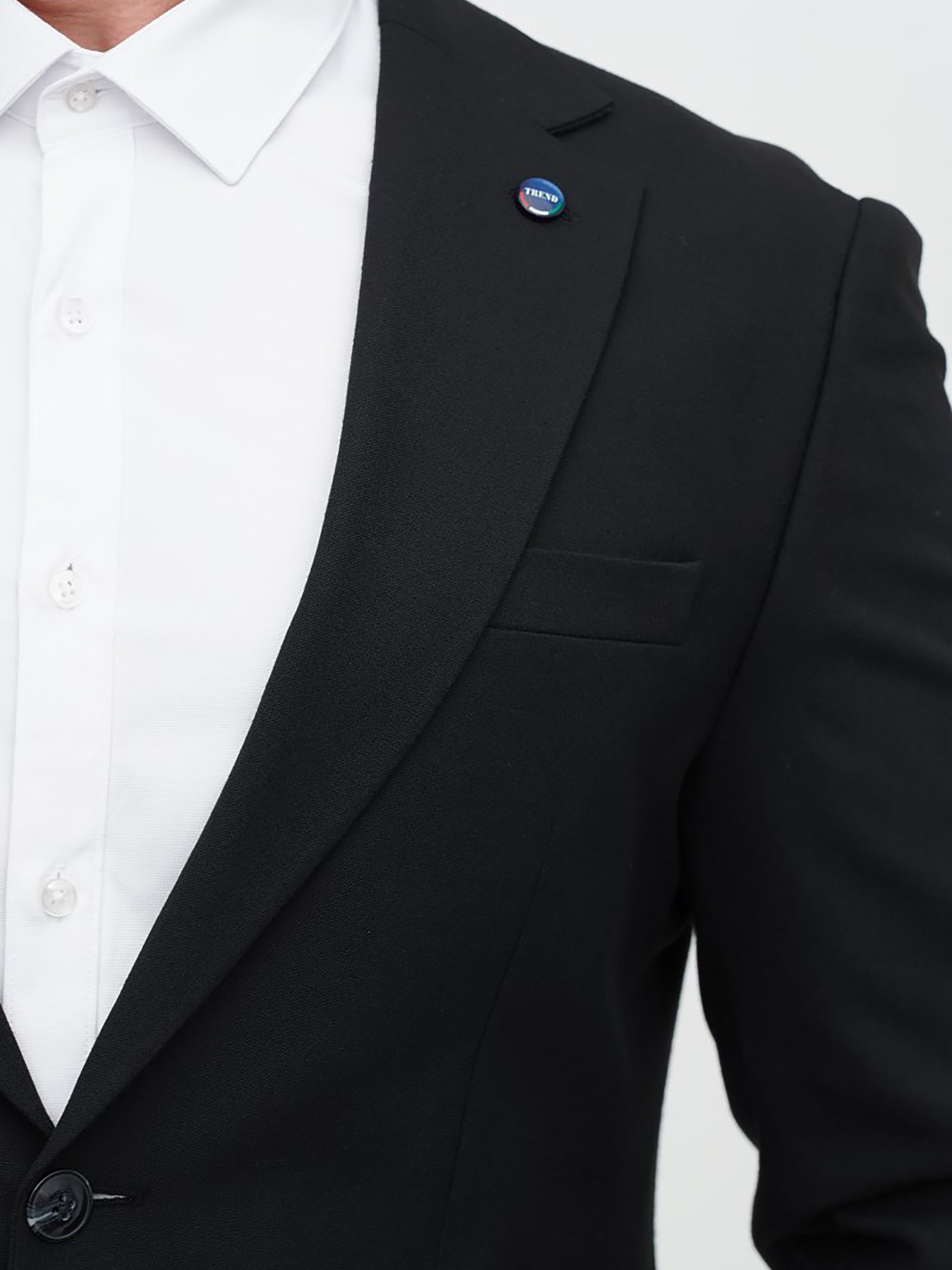 Повсякденний костюм Trend Collection модель TC14231BlackKSTMMN Фото
