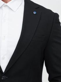 Повсякденний костюм Trend Collection модель TC14231BlackKSTMMN Фото