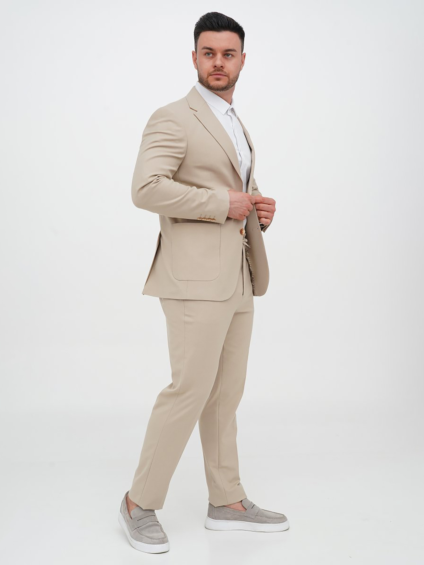 Костюм Trend Collection модель TC14229BeigeKSTMMN Фото