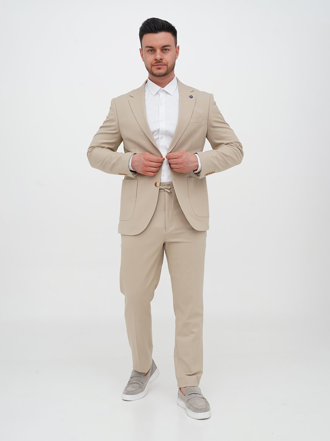 Повседневный костюм Trend Collection модель TC14229BeigeKSTMMN Повседневный костюм Trend Collection модель TC14229BeigeKSTMMN Фото