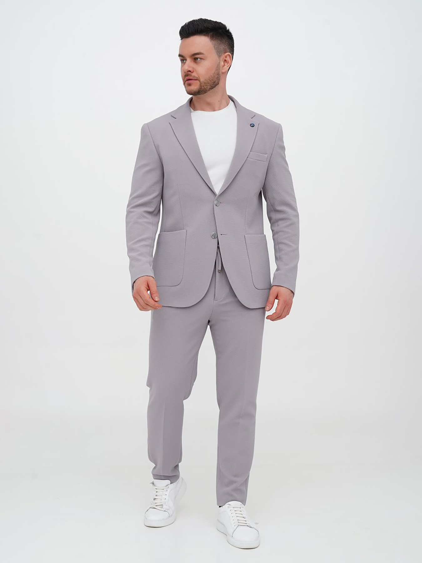 Повседневный костюм Trend Collection модель TC14226GreyKSTMMN Фото