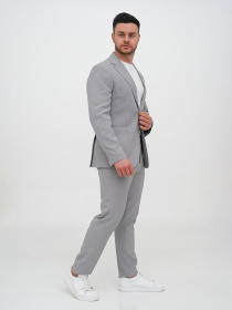 Повсякденний костюм Trend Collection модель TC14224GreyKSTMMN Фото