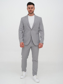 Повсякденний костюм Trend Collection модель TC14224GreyKSTMMN Фото