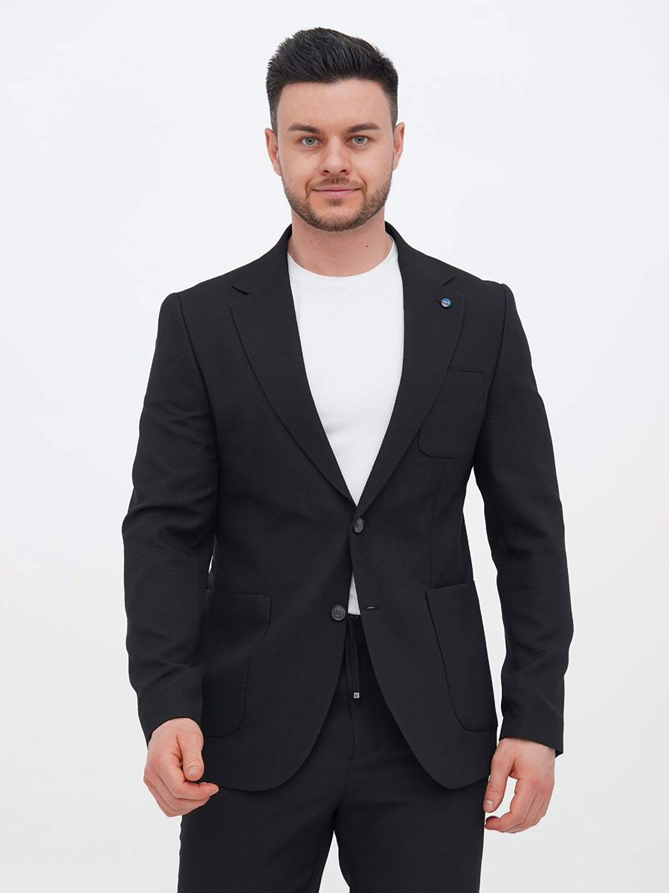 Повседневный костюм Trend Collection модель TC14222BlackKSTMMN Повседневный костюм Trend Collection модель TC14222BlackKSTMMN Фото