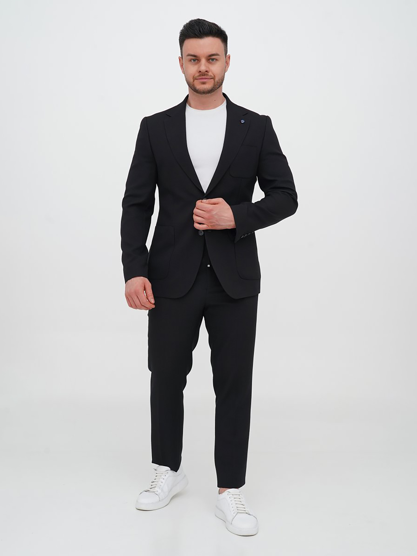 Повседневный костюм Trend Collection модель TC14222BlackKSTMMN Повседневный костюм Trend Collection модель TC14222BlackKSTMMN Фото