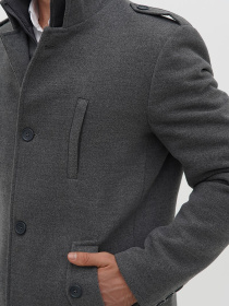Пальто Trend Collection модель TC12825GreyPLTMN Фото
