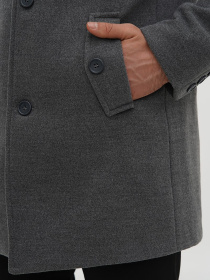 Пальто Trend Collection модель TC12825GreyPLTMN Фото