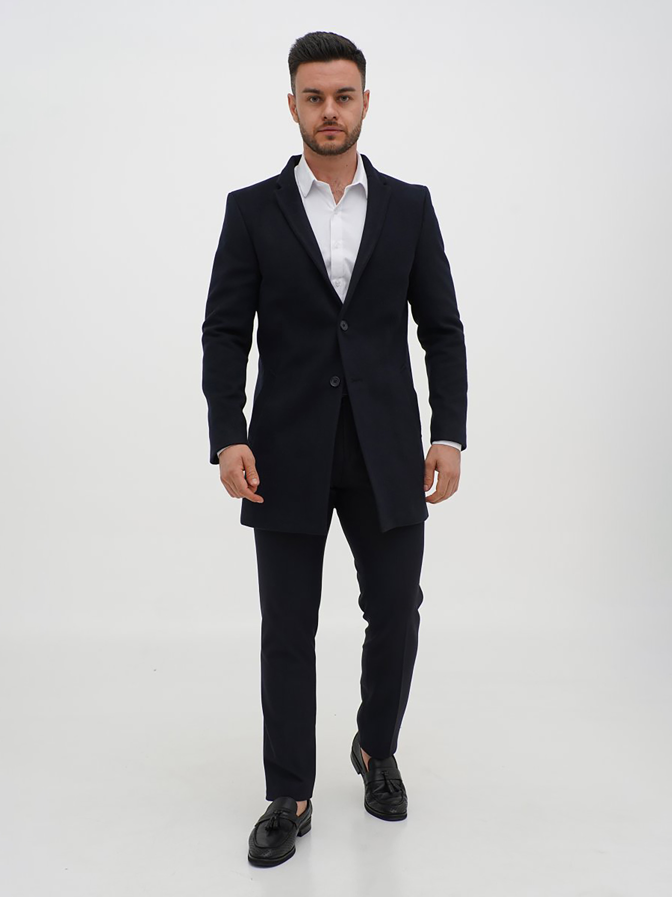 Пальто Trend Collection модель TC12822DarkBluePLTMN Фото