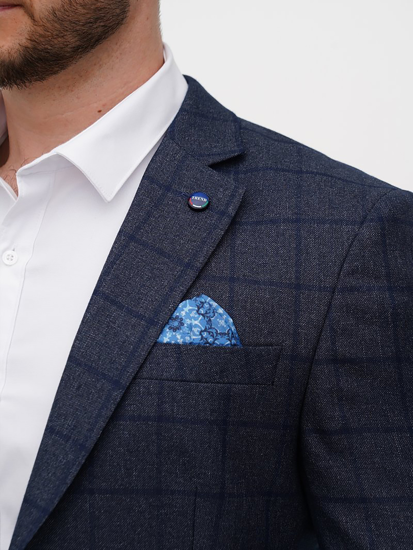 Пиджак Trend Collection модель TC12239DarkBluePDZHKMN Фото