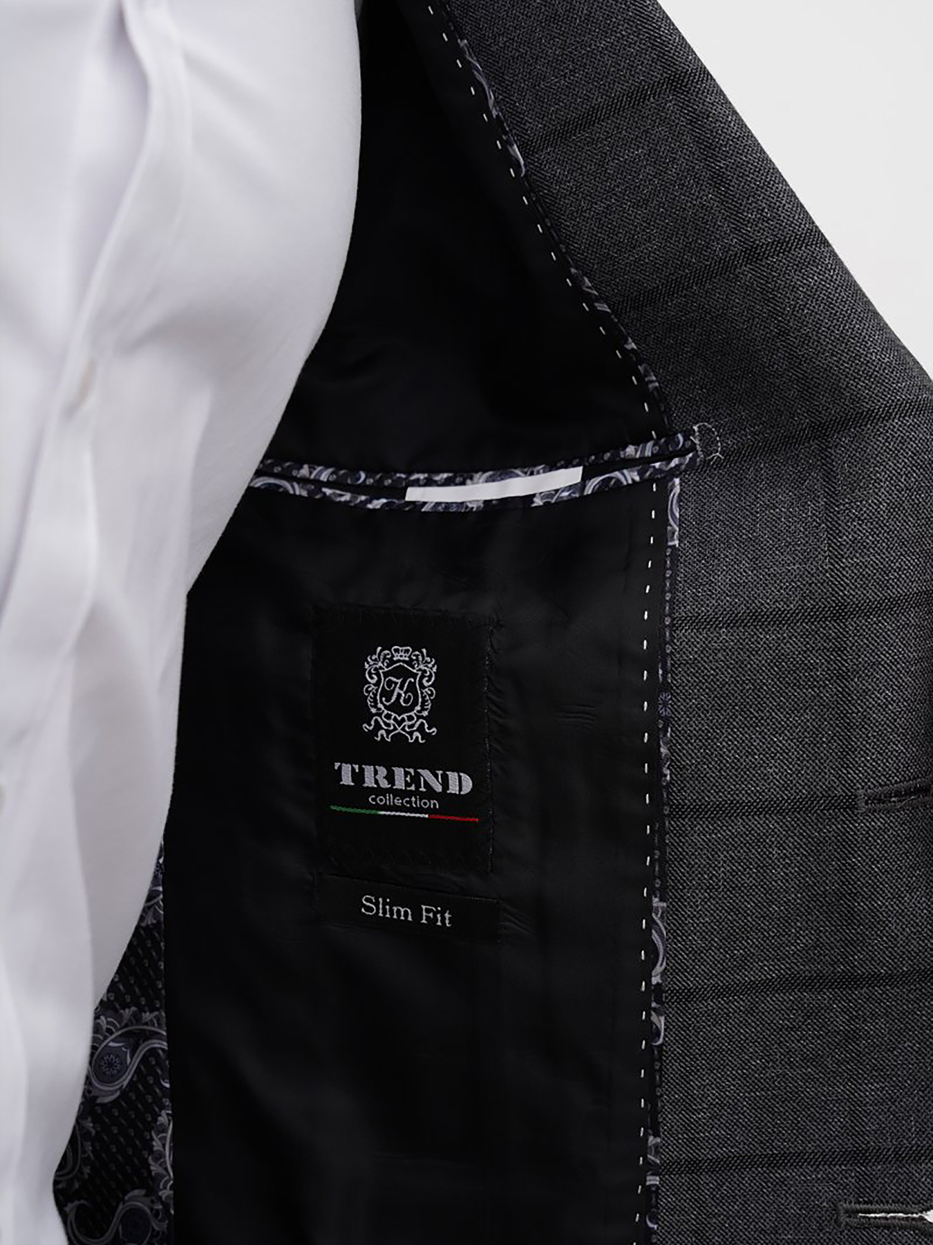 Пиджак Trend Collection модель TC12238GreyPDZHKMN Фото