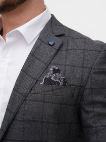 Пиджак Trend Collection модель TC12238GreyPDZHKMN Фото