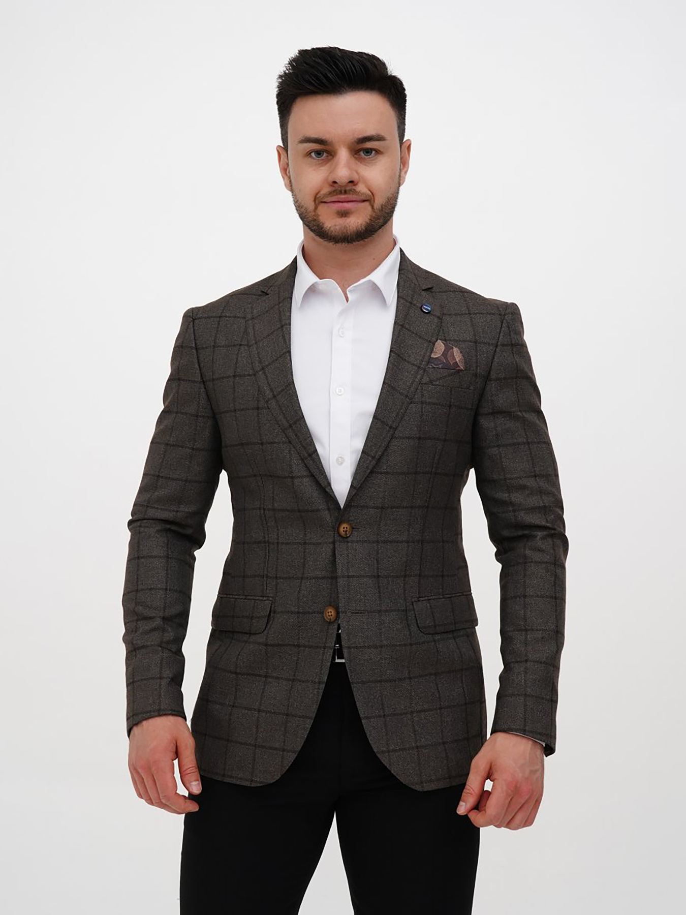 Пиджак Trend Collection модель TC12237BrownPDZHKMN Фото