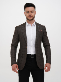 Пиджак Trend Collection модель TC12237BrownPDZHKMN Фото