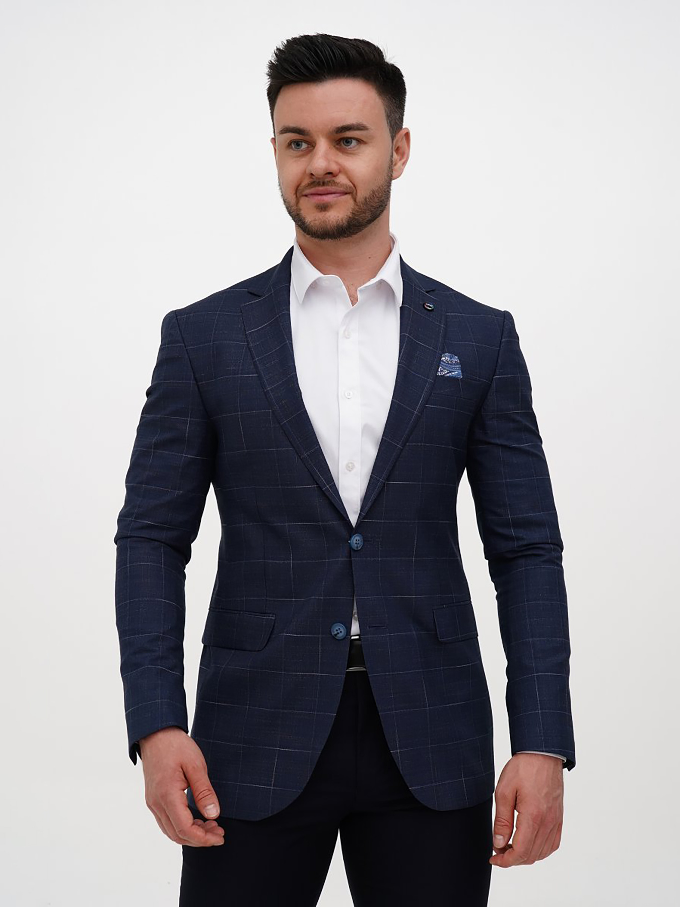 Пиджак Trend Collection модель TC12236BluePDZHKMN Фото