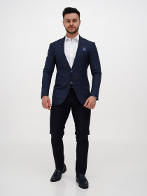 Пиджак Trend Collection модель TC12236BluePDZHKMN Фото