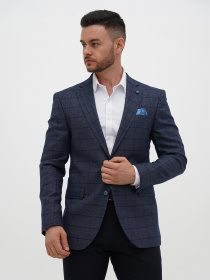 Пиджак Trend Collection модель TC12232BluePDZHKMN Фото