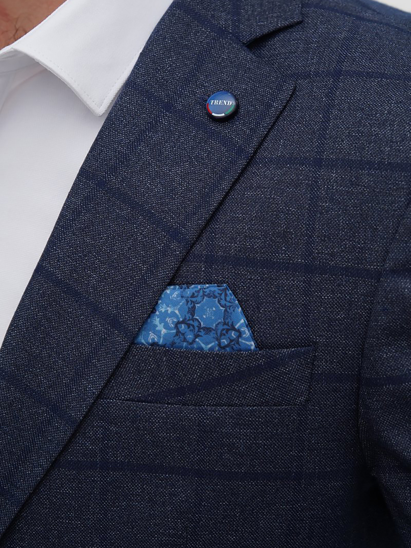 Пиджак Trend Collection модель TC12232BluePDZHKMN Фото