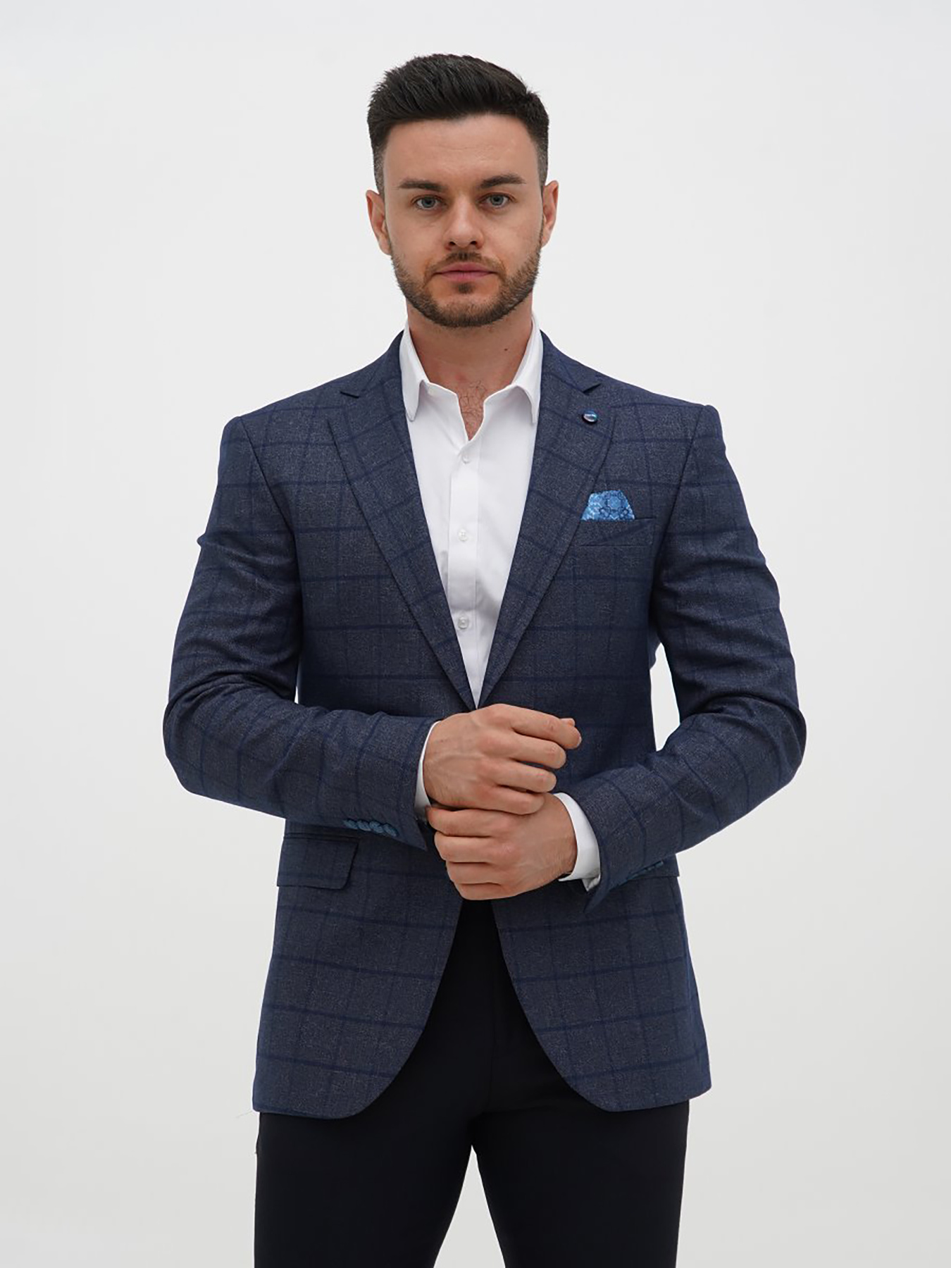 Пиджак Trend Collection модель TC12232BluePDZHKMN Фото