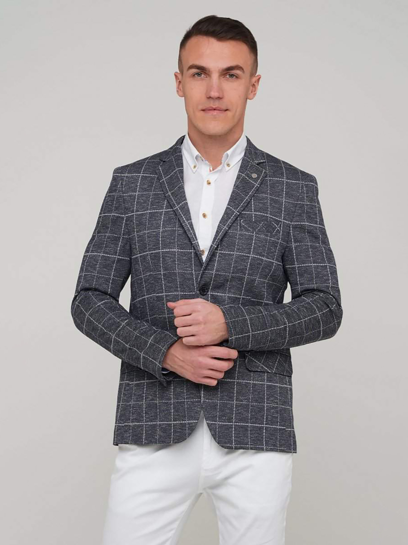 Пиджак Trend Collection модель TC11901GreyPDZHKMN Фото