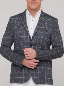 Пиджак Trend Collection модель TC11901GreyPDZHKMN Фото