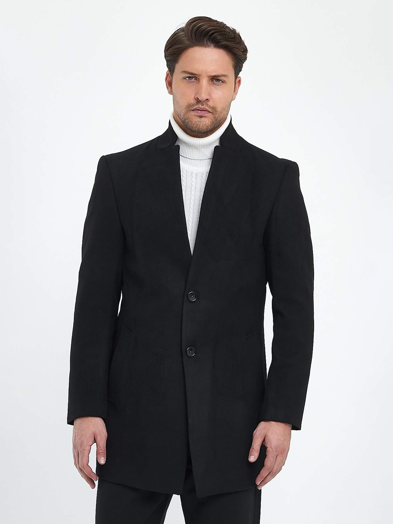 Пальто Trend Collection модель TC9683BlackPLTMN Фото