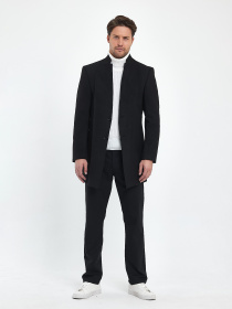 Пальто Trend Collection модель TC9683BlackPLTMN Фото