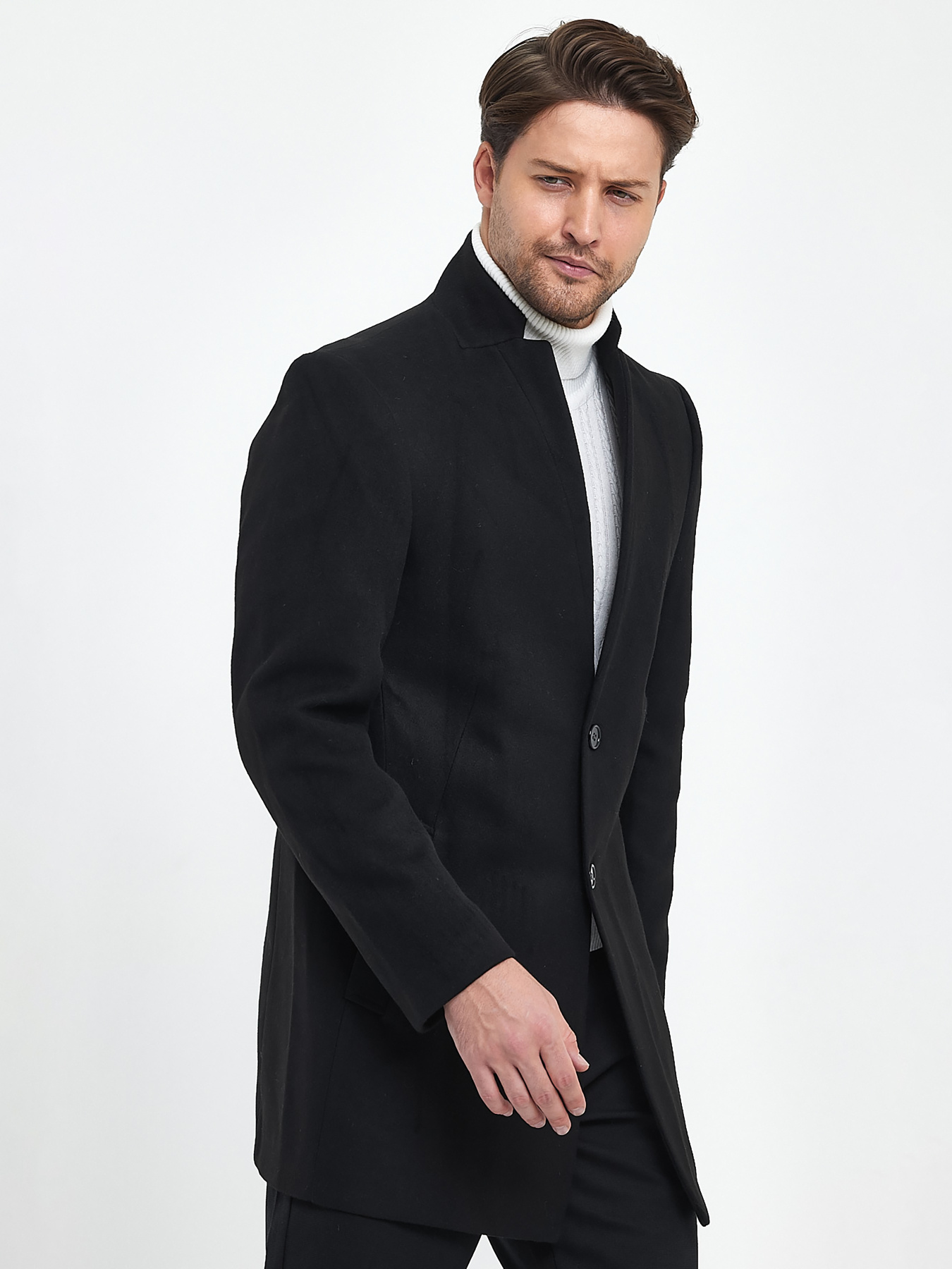 Пальто Trend Collection модель TC9683BlackPLTMN Фото