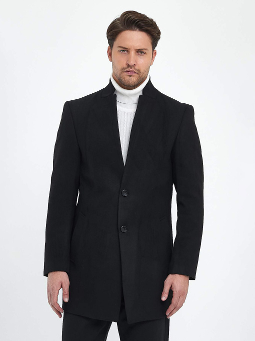 Пальто Trend Collection модель TC9683BlackPLTMN Фото