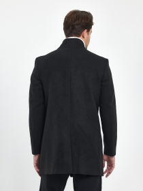 Пальто Trend Collection модель TC9681GreyPLTMN Фото