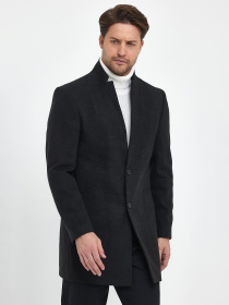 Пальто Trend Collection модель TC9681GreyPLTMN Фото