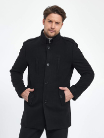 Пальто Trend Collection модель TC9680BlackPLTMN Пальто Trend Collection модель TC9680BlackPLTMN Фото