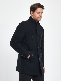 Пальто Trend Collection модель TC9679DarkBluePLTMN Фото