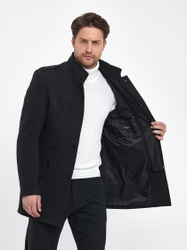 Пальто Trend Collection модель TC9678GreyPLTMN Фото