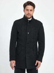 Пальто Trend Collection модель TC9678GreyPLTMN Фото