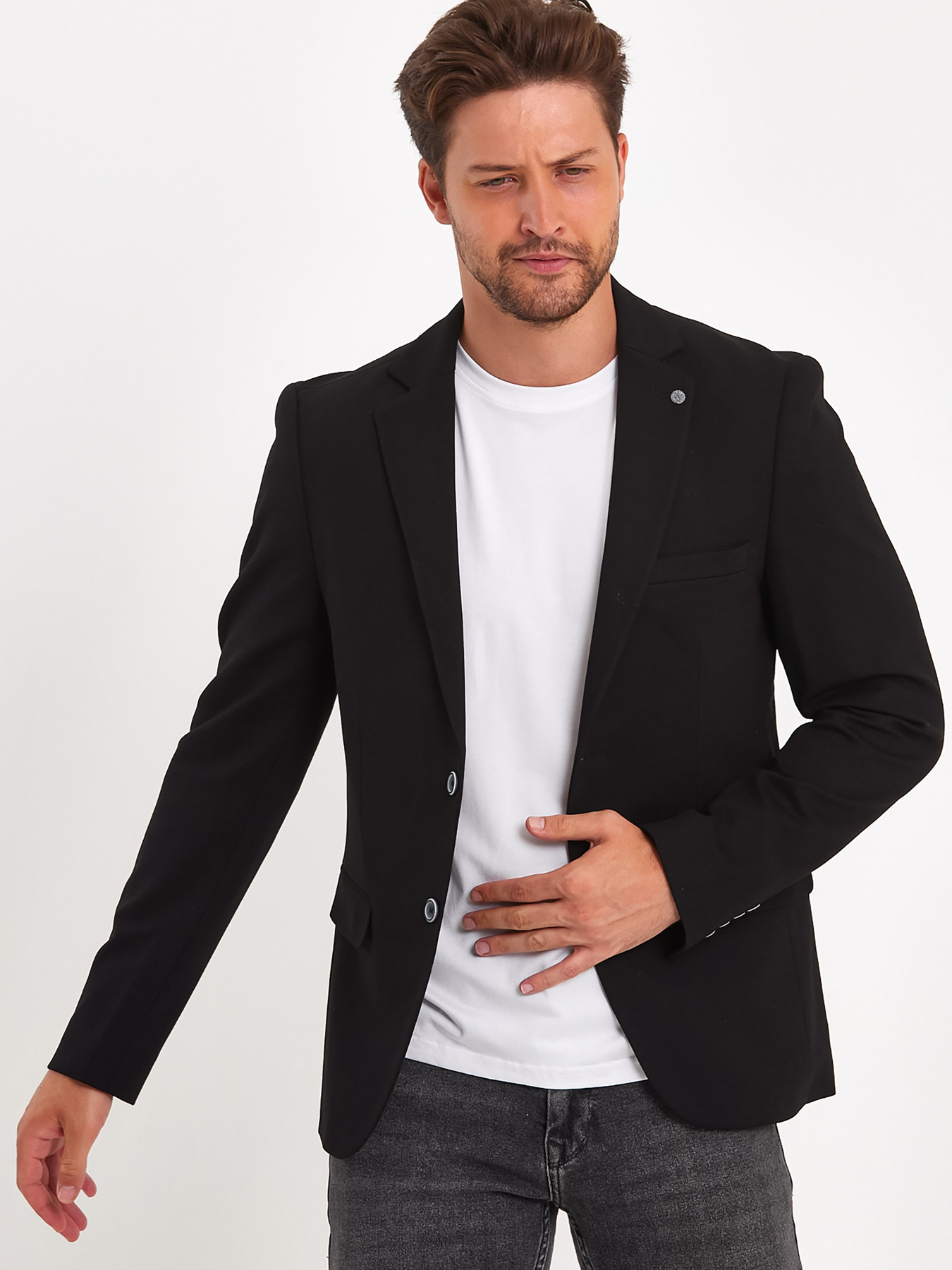 Пиджак Trend Collection модель TC8251BlackPDZHKMN Фото