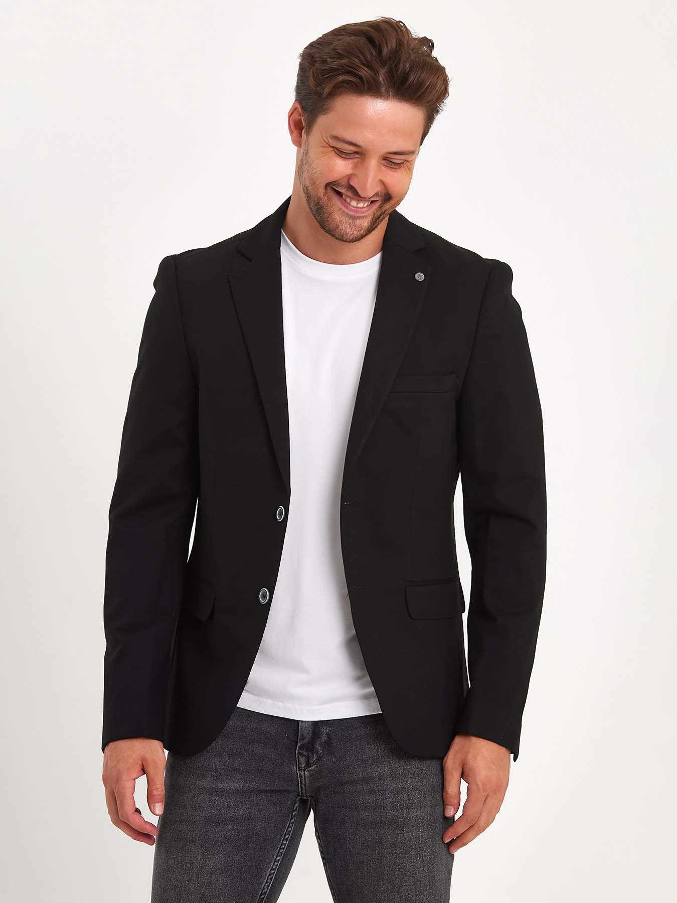 Пиджак Trend Collection модель TC8251BlackPDZHKMN Фото