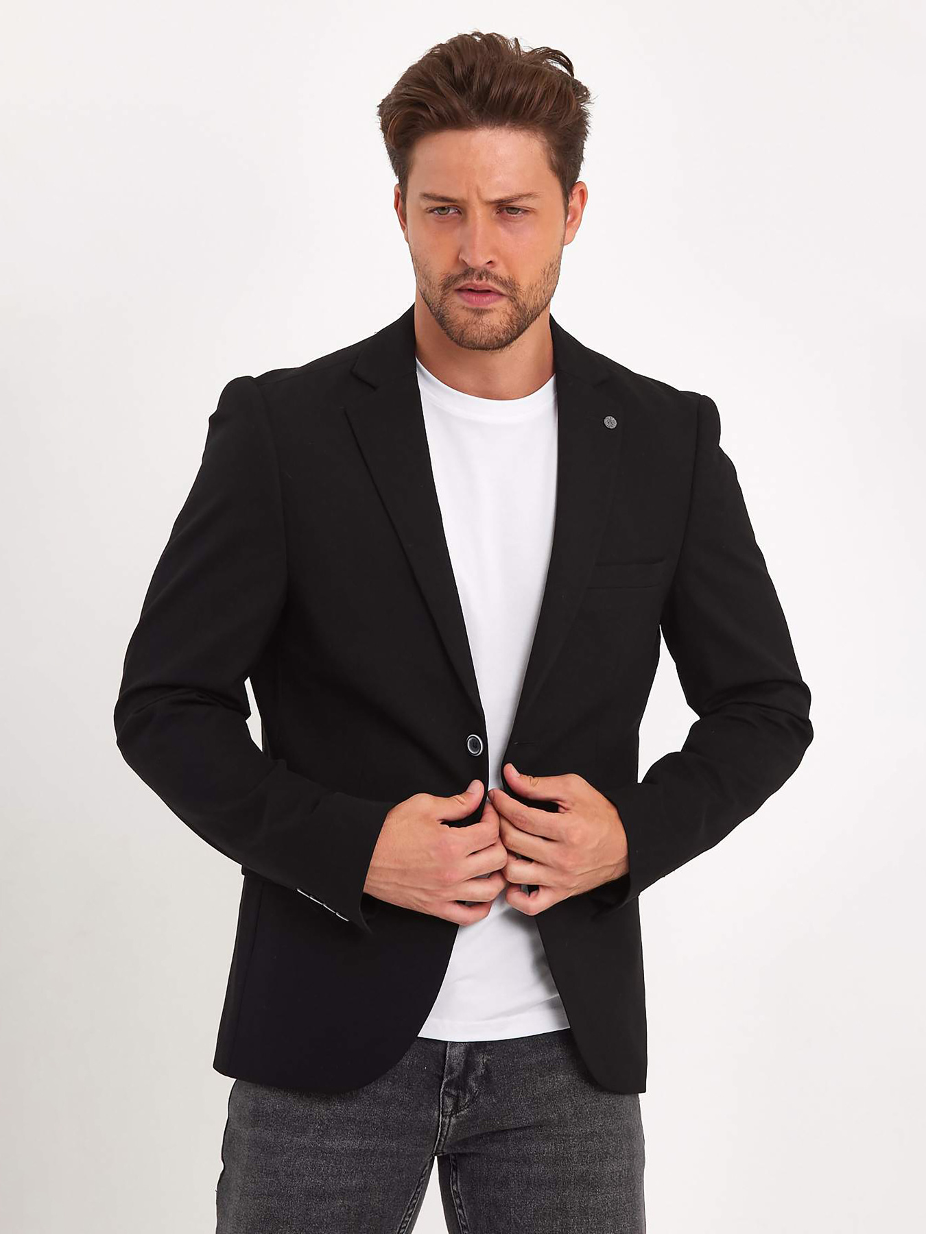 Пиджак Trend Collection модель TC8251BlackPDZHKMN Фото