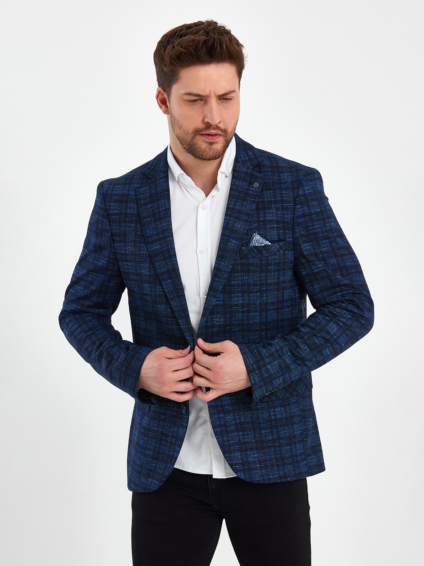 Пиджак Trend Collection модель TC7888BluePDZHKMN Фото