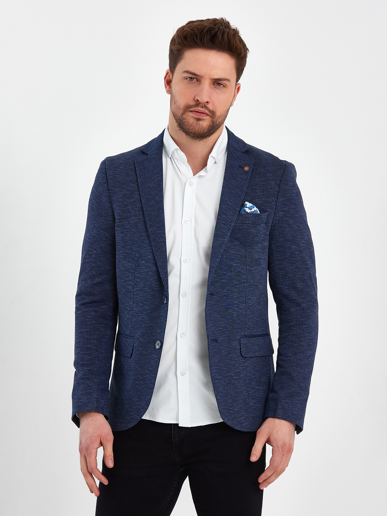 Пиджак Trend Collection модель TC7887BluePDZHKMN Фото